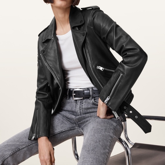 AllSaints Balfern Leather Jacket